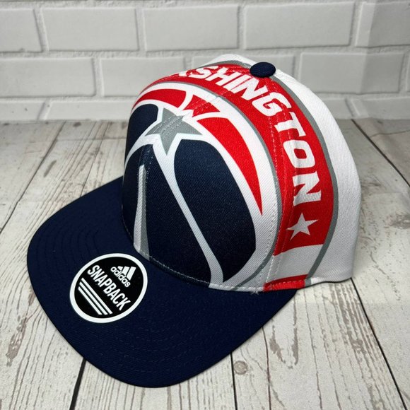 Washington Wizards NBA Adidas Hat Snapback Cap New Men - Picture 2 of 7